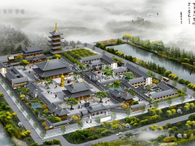 昆山寺庙建筑总体规划方案